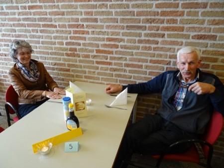 Ook wachten is genieten, dat is zichtbaar.